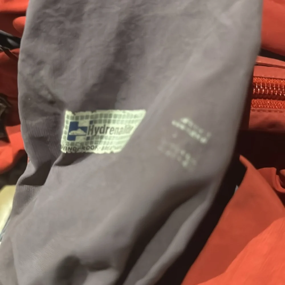The North Face Burnt‎ Orange & Gray Hydrenalite Lightweight Zip Up Jacket